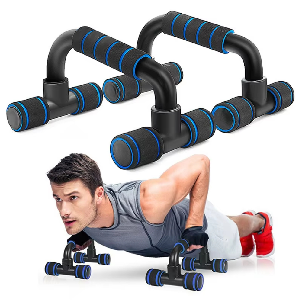 Home Gym Electric Machine - Non-Slip Push Up H-Shaped Support Bar