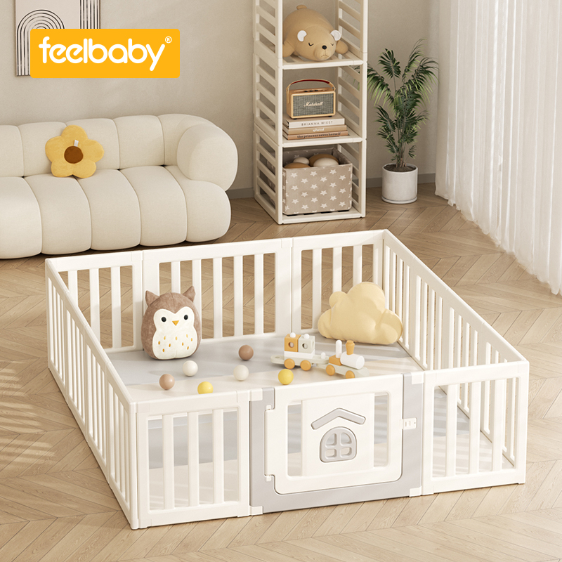 Home Gym Room - Feelbaby Modern HDPE Plastic Playpen Cabin