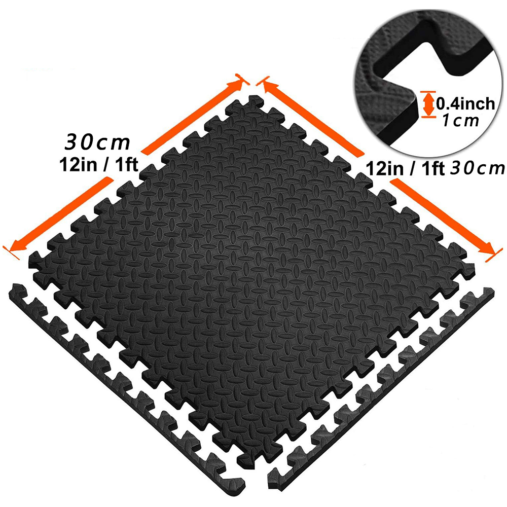 Puzzle Fitness Mat EVA Interlo - Home Gym On Carpet ulasan dan harga