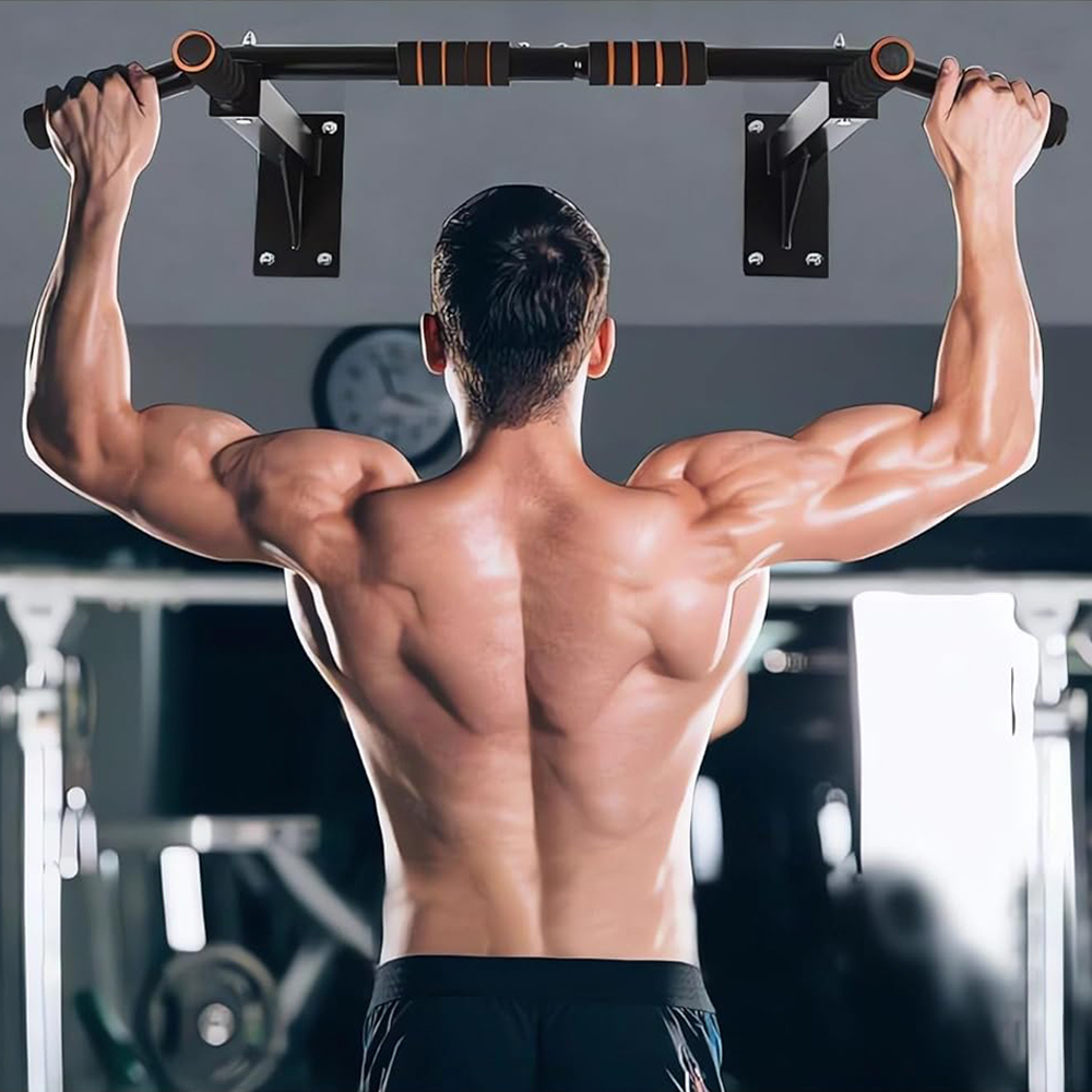 Adjustable Steel Frame Bar Hom - Home Gym Pull Up Bar ulasan dan harga