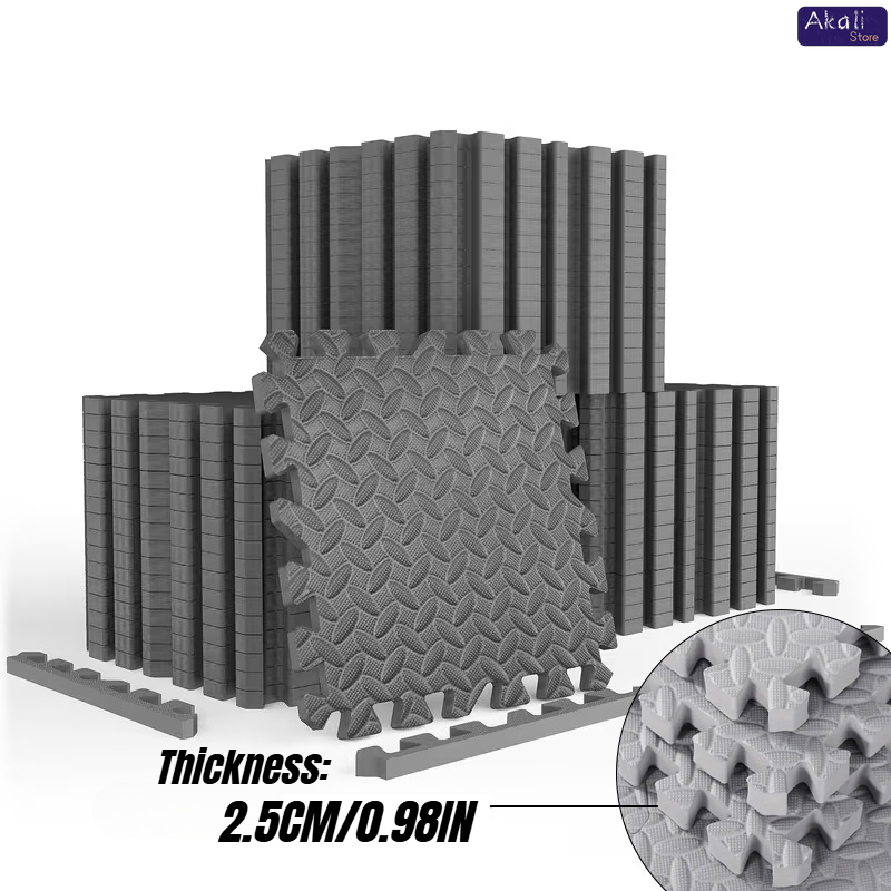 2.5cm Thick EVA Foam Interlock - Home Gym On Carpet ulasan dan harga