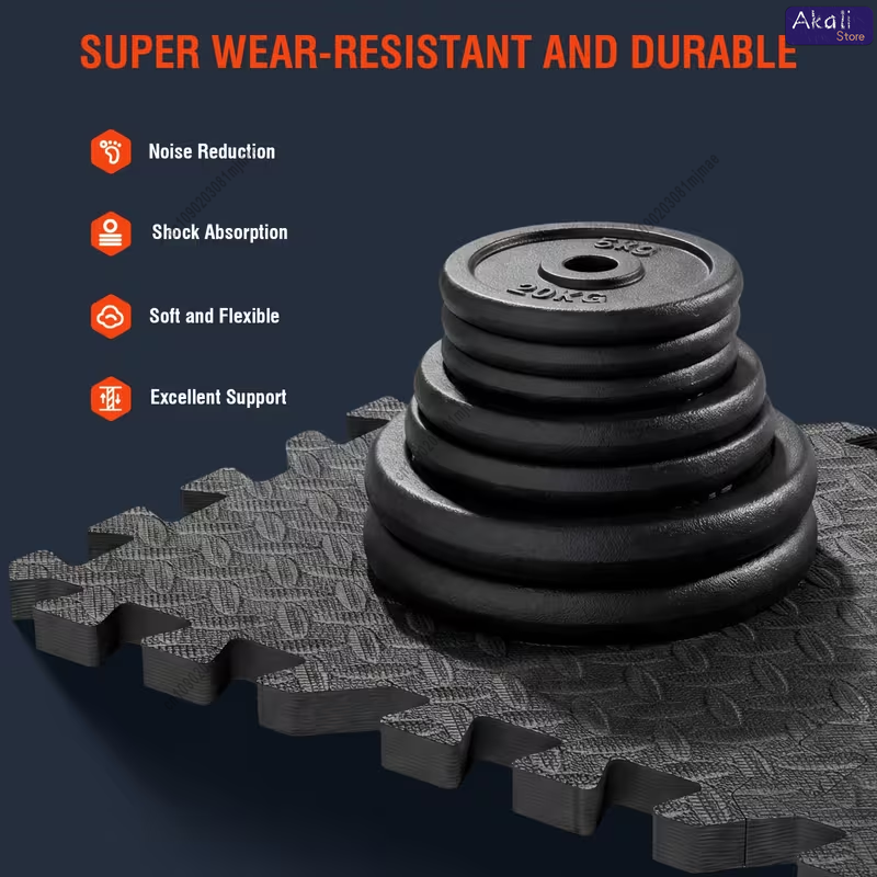2.5cm Thick EVA Foam Interlock - Home Gym On Carpet ulasan dan harga