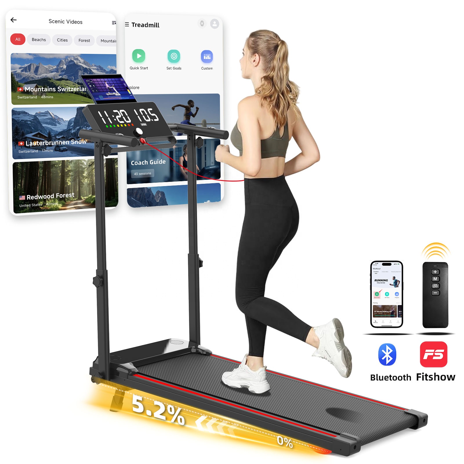 Low Price Folding Treadmill Po - Home Gym Electric Machine ulasan dan harga