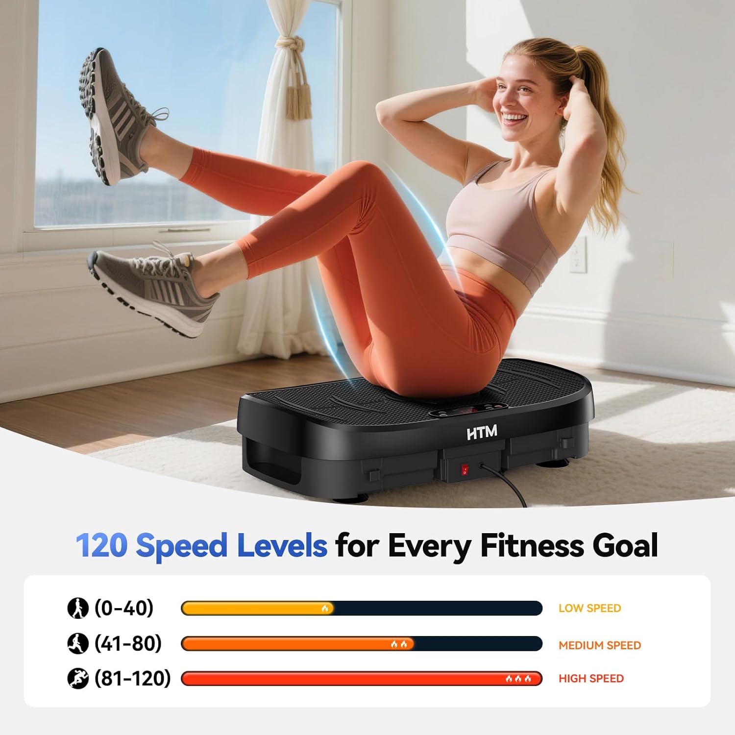 Vibration Plate Fat Burning Fi - Home Gym Tools ulasan dan harga