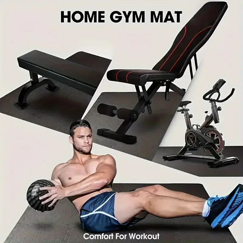 4-20PCS Home Gym Stitched Acti - Home Gym On Carpet ulasan dan harga