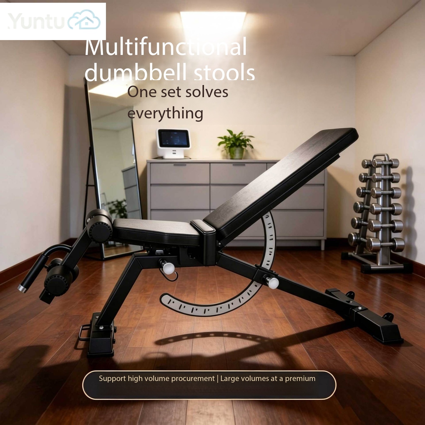 Multifunctional Foldable Weigh - Home Gym Weight Bench ulasan dan harga