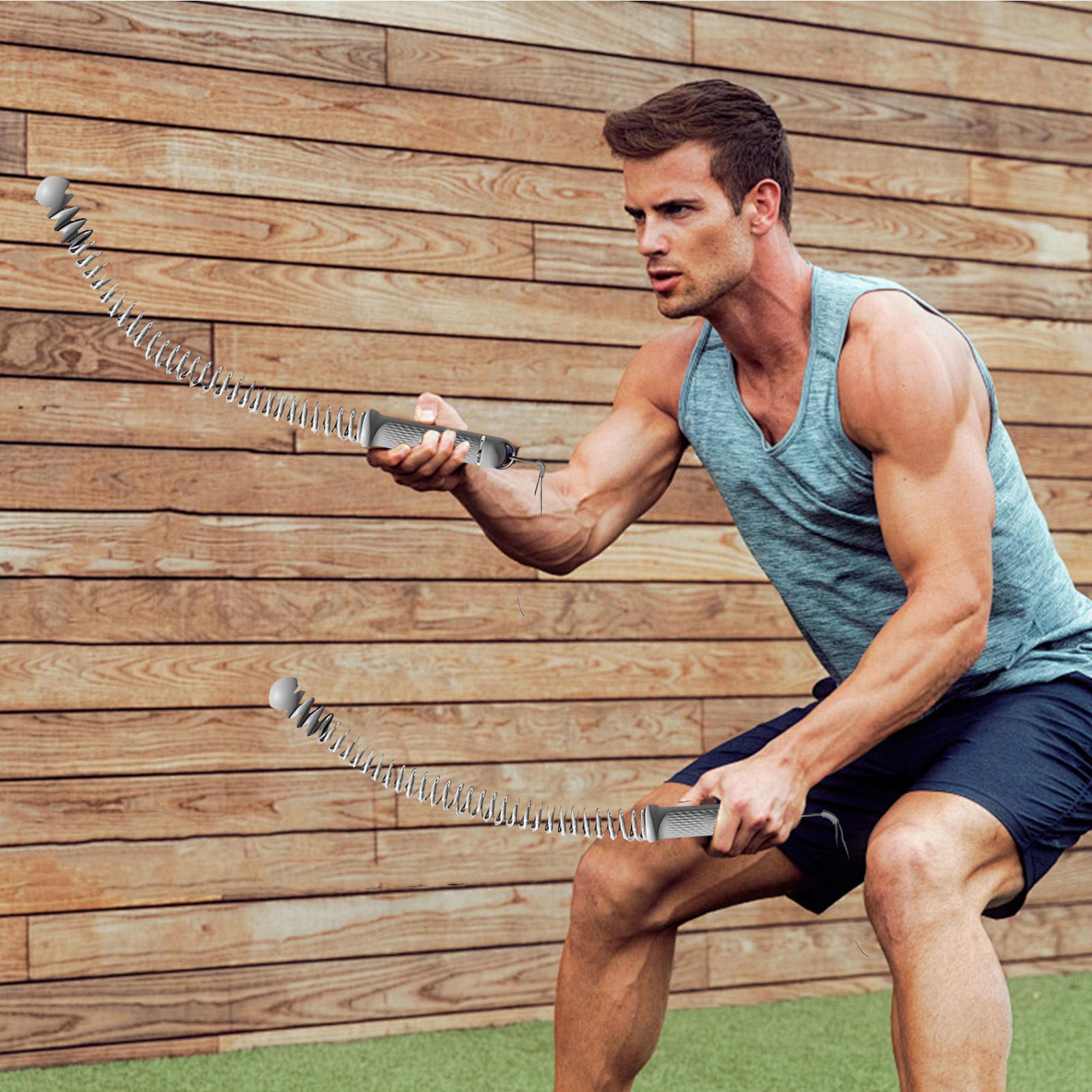Cordless Battle Rope Cordless  - Home Gym Weight ulasan dan harga