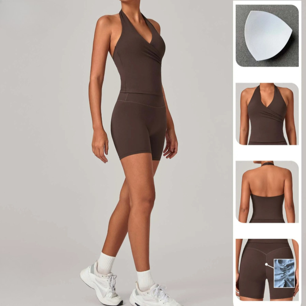 2-piece Women Gym Jogging Spor - Home Gym Yoga ulasan dan harga