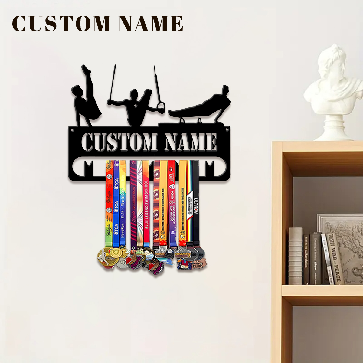 1pc Custom Fitness Metal Medal - Home Gym Yoga ulasan dan harga