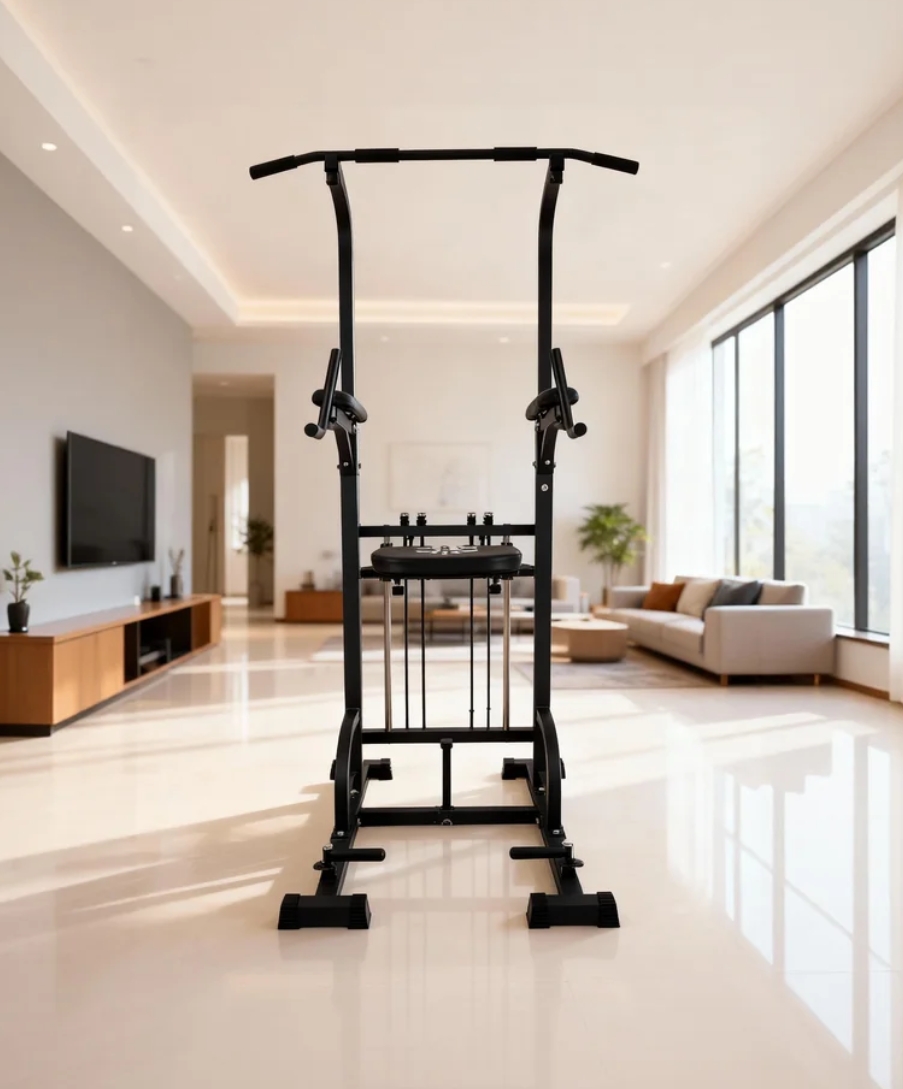 Power Tower Pull-Up Dip Statio - Home Gym Pull Up Bar ulasan dan harga