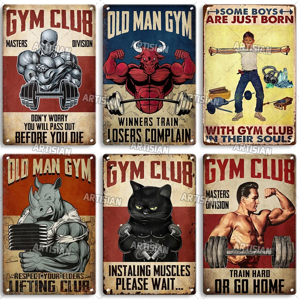 Old Man Gym Club Inspirational - Home Gym Room ulasan dan harga