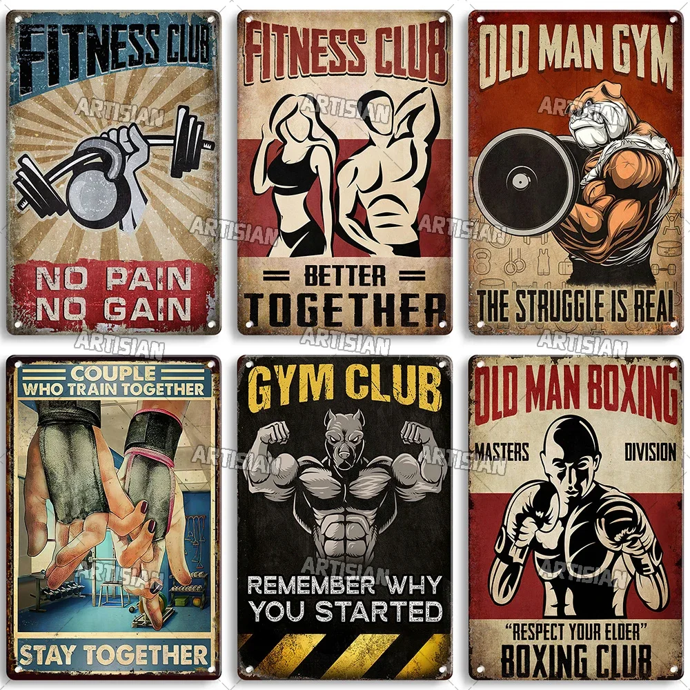 Old Man Gym Club Inspirational - Home Gym Room ulasan dan harga