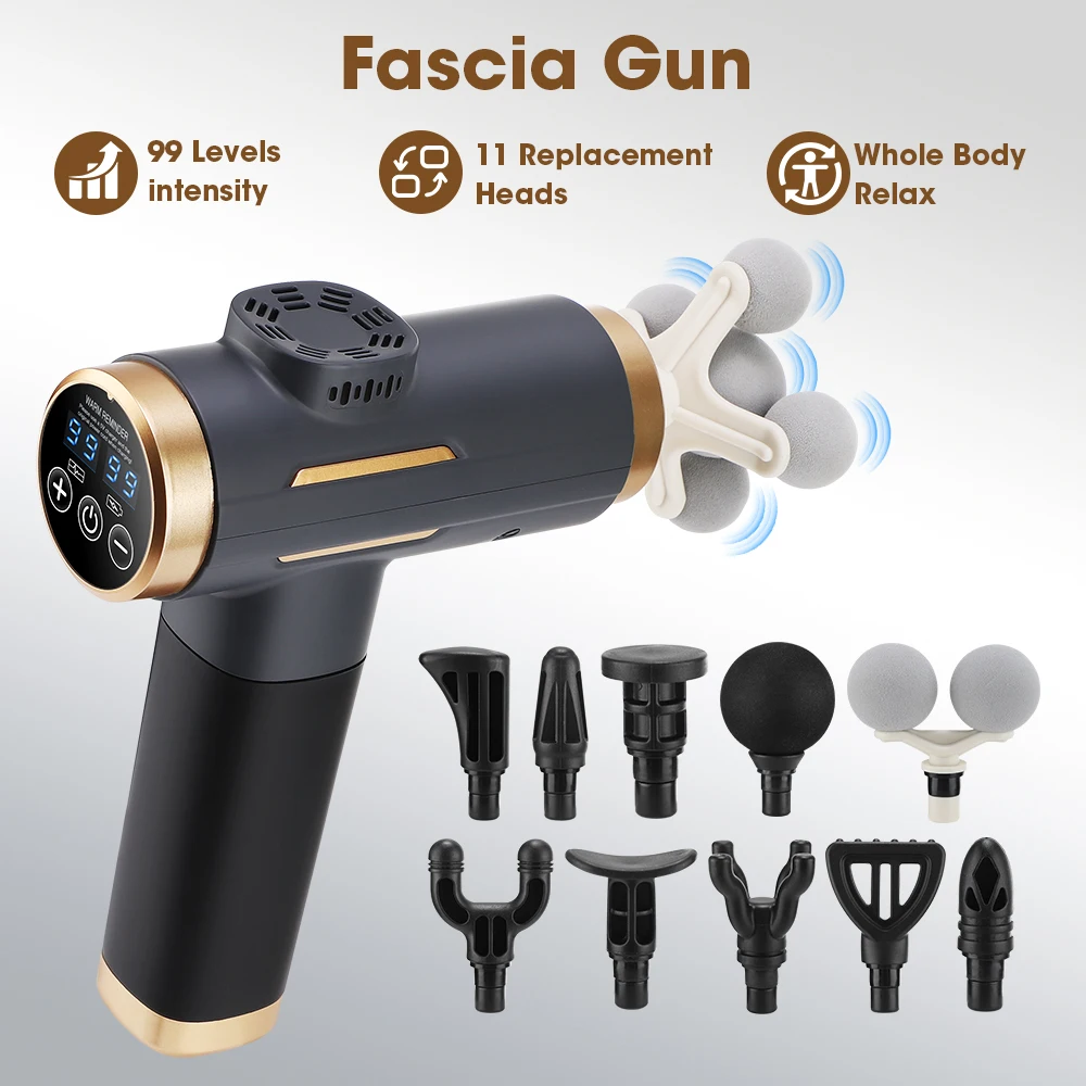 Electric Fascia Gun 24W 99 Gea - Home Gym Electric Machine ulasan dan harga