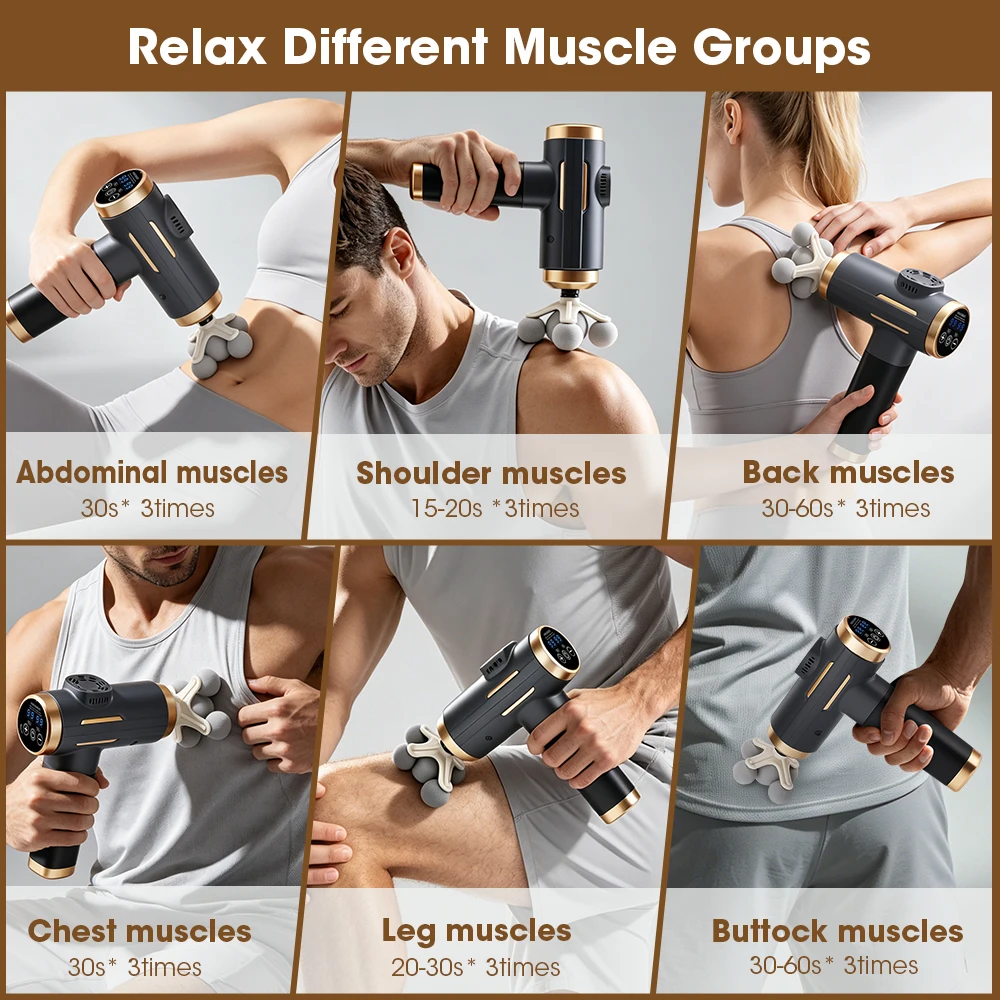 Electric Fascia Gun 24W 99 Gea - Home Gym Electric Machine ulasan dan harga