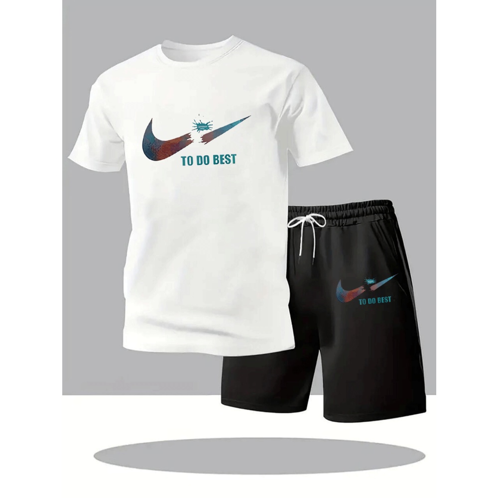 New Summer Sportswear Men's Su - Home Gym Full Body ulasan dan harga