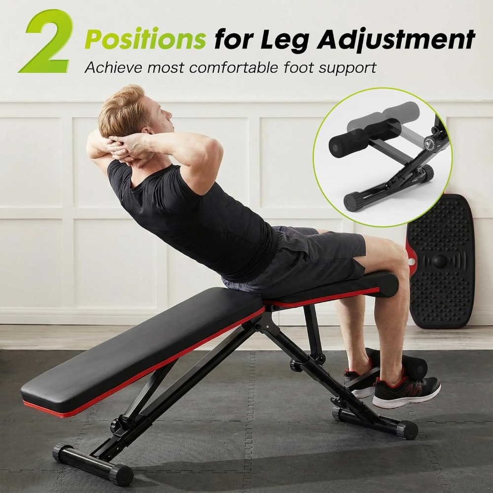 Adjustable Weight Bench for Fu - Home Gym Weight Bench ulasan dan harga