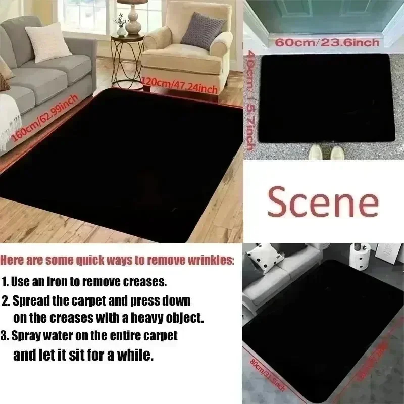 Black Background 3D Leopard Ca - Home Gym On Carpet ulasan dan harga