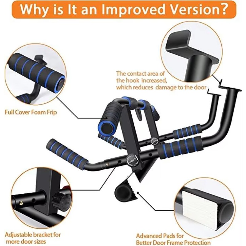 Pull up Bar for Doorway Multif - Home Gym Pull Up Bar ulasan dan harga