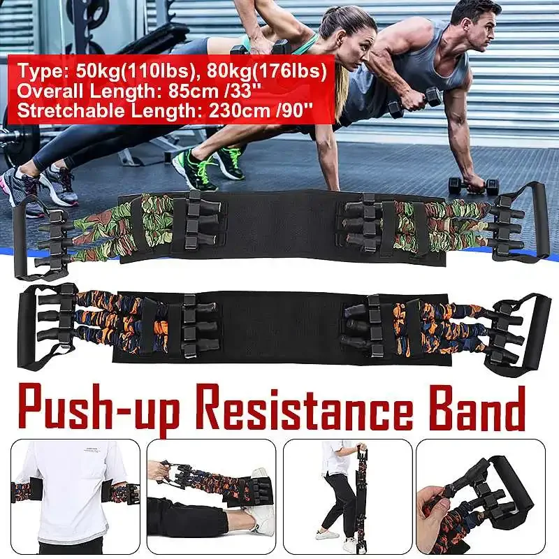 Resistance Bands Bench Press R - Home Gym Essentials ulasan dan harga