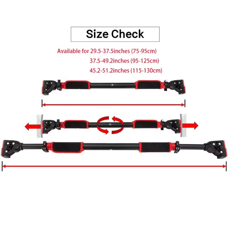 Adjustable Steel Horizontal Pu - Home Gym Pull Up Bar ulasan dan harga