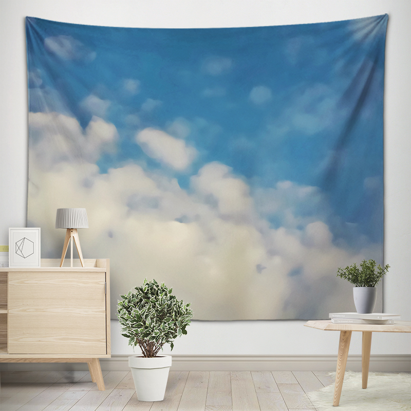 Melodious Clouds Art Tapestry  - Home Gym Room ulasan dan harga