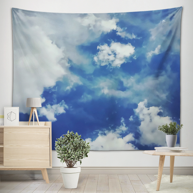 Melodious Clouds Art Tapestry  - Home Gym Room ulasan dan harga