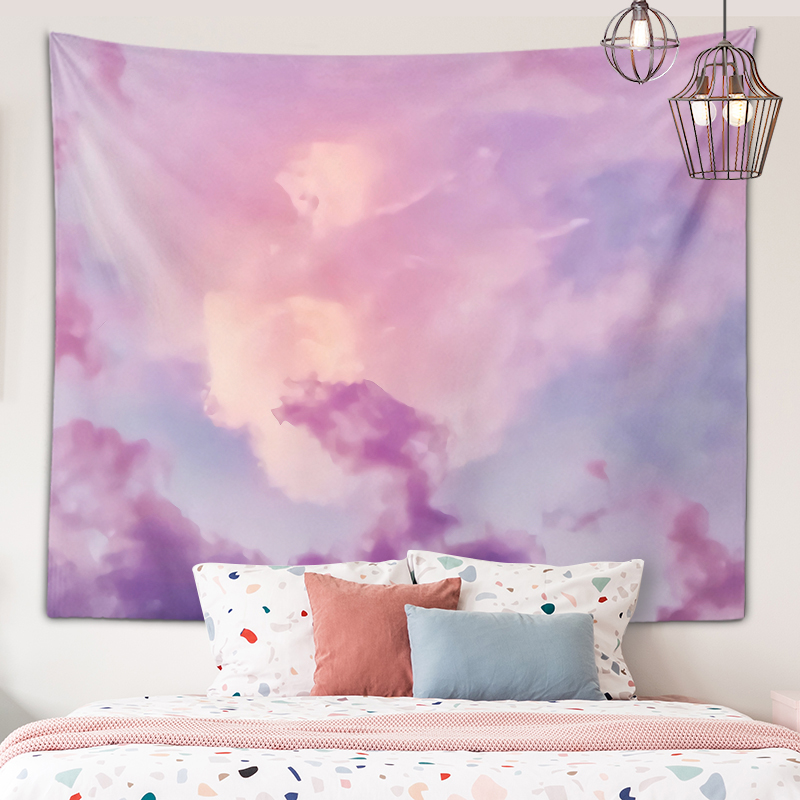Melodious Clouds Art Tapestry  - Home Gym Room ulasan dan harga