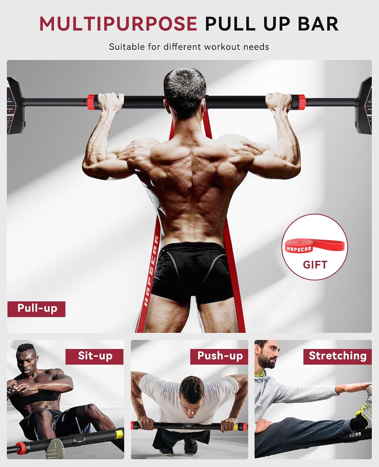 Adjustable Width Home Gym Hori - Home Gym Pull Up Bar ulasan dan harga