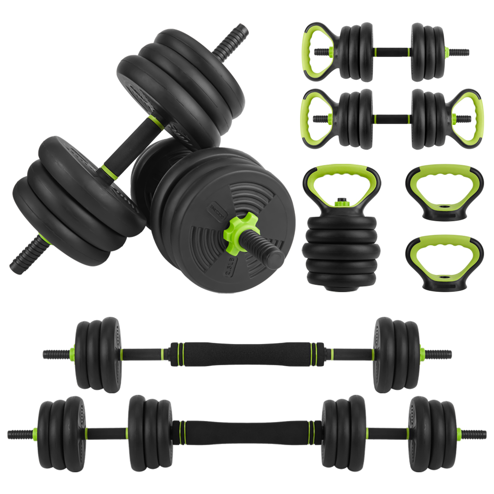 4 in 1 Adjustable Dumbbell Set - Home Gym Weight Bench ulasan dan harga