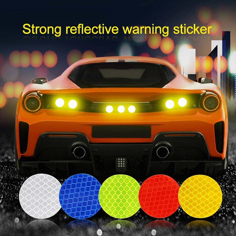 10pcs/set Car Bumper Reflectiv - Weight Plate Bumper ulasan dan harga