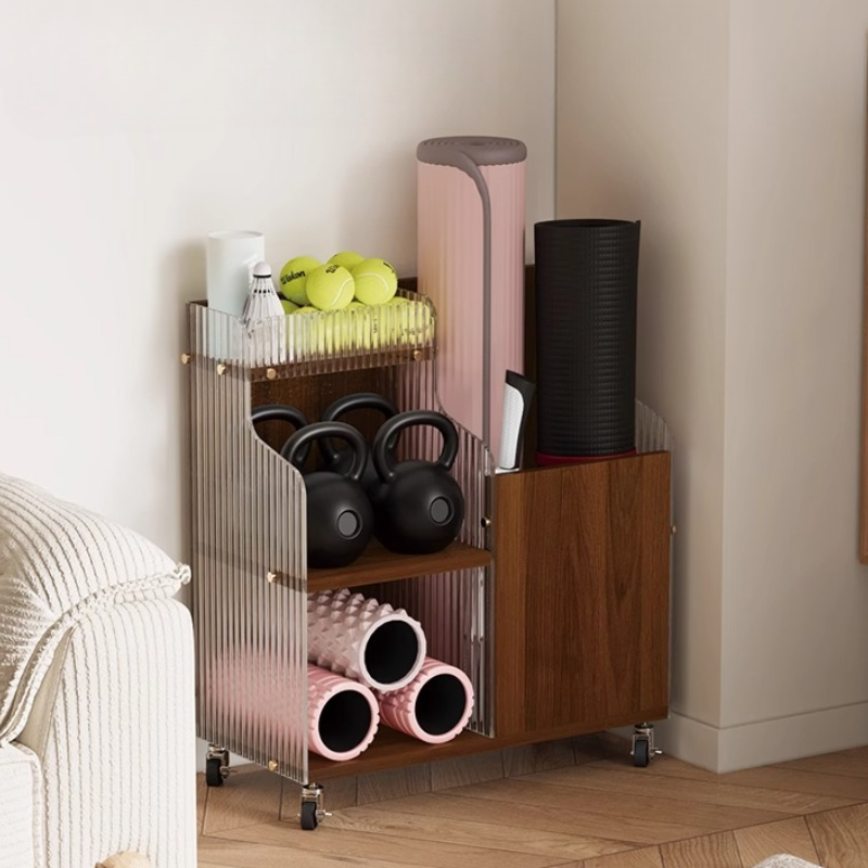 Yoga Mat Storage Organizer Bas - Home Gym On Carpet ulasan dan harga