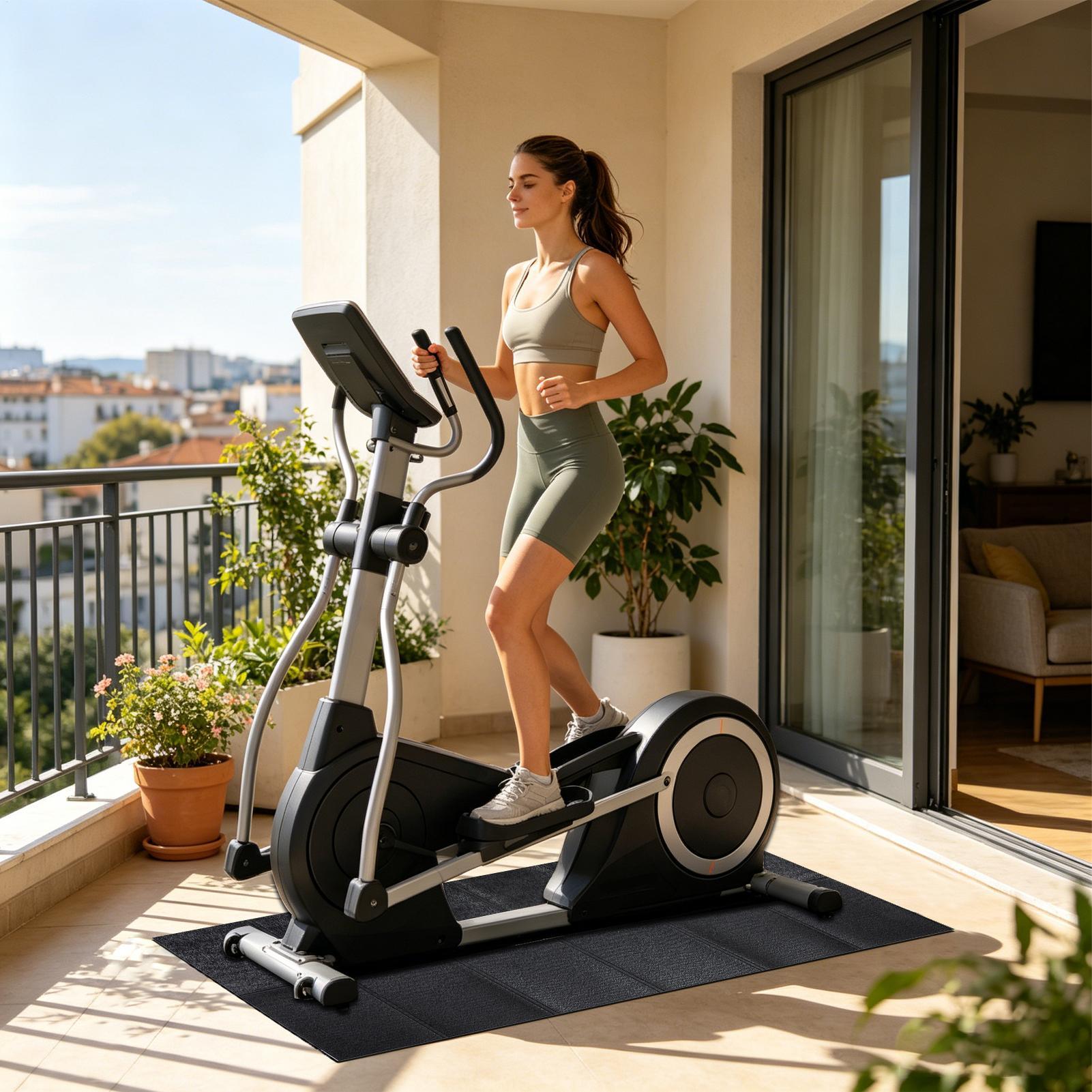 Treadmill Pad Heavy Duty Water - Home Gym Yoga ulasan dan harga