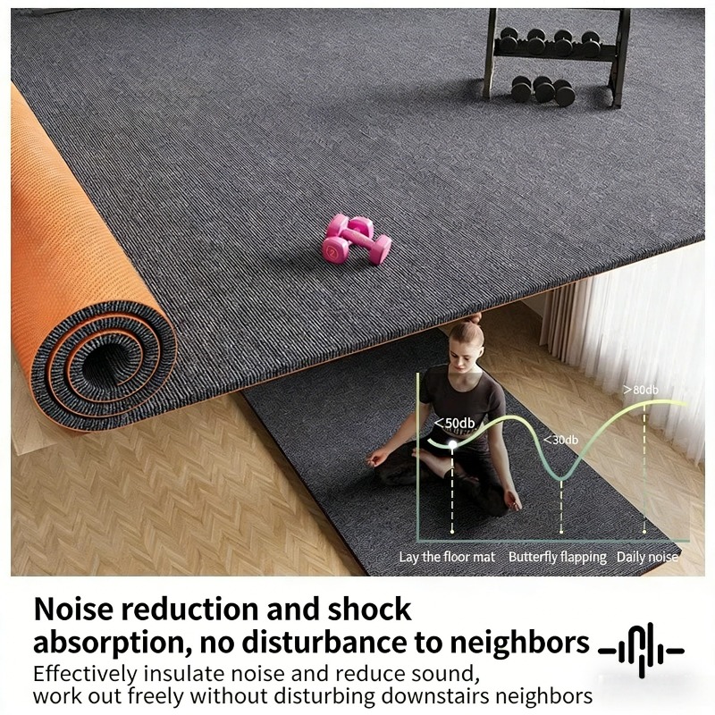 Soundproof Noise Absorbing Flo - Home Gym On Carpet ulasan dan harga