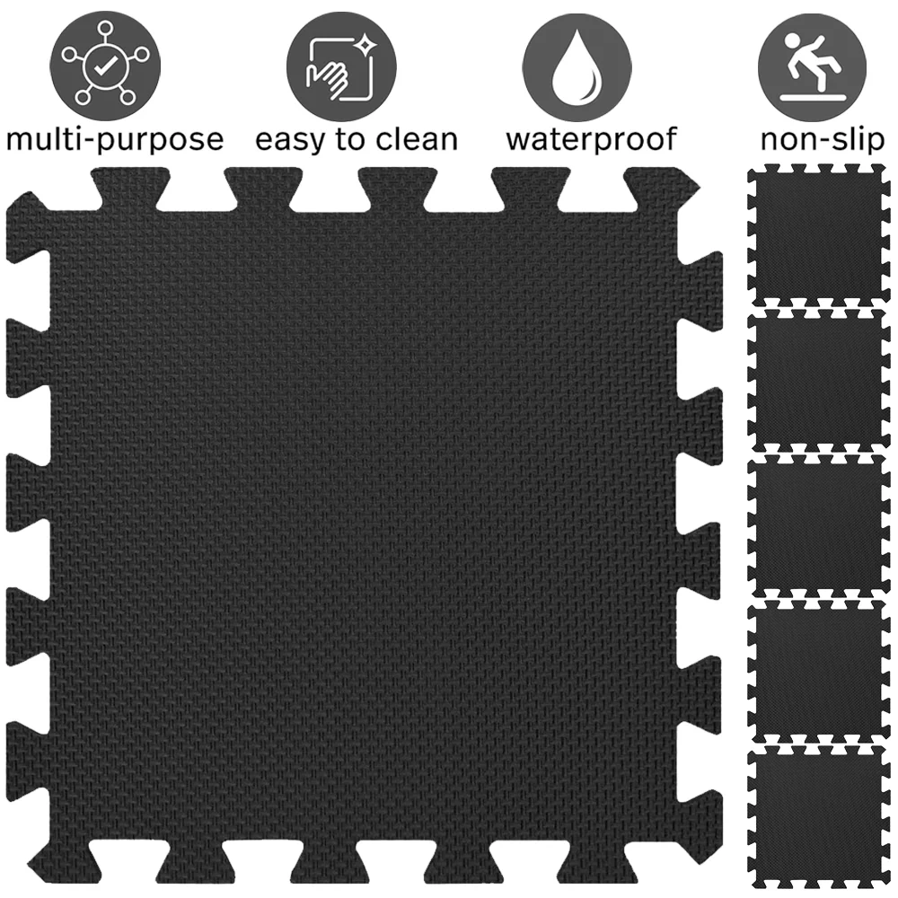 8/16 Pcs Gym Mat Cross-pattern - Home Gym Room ulasan dan harga