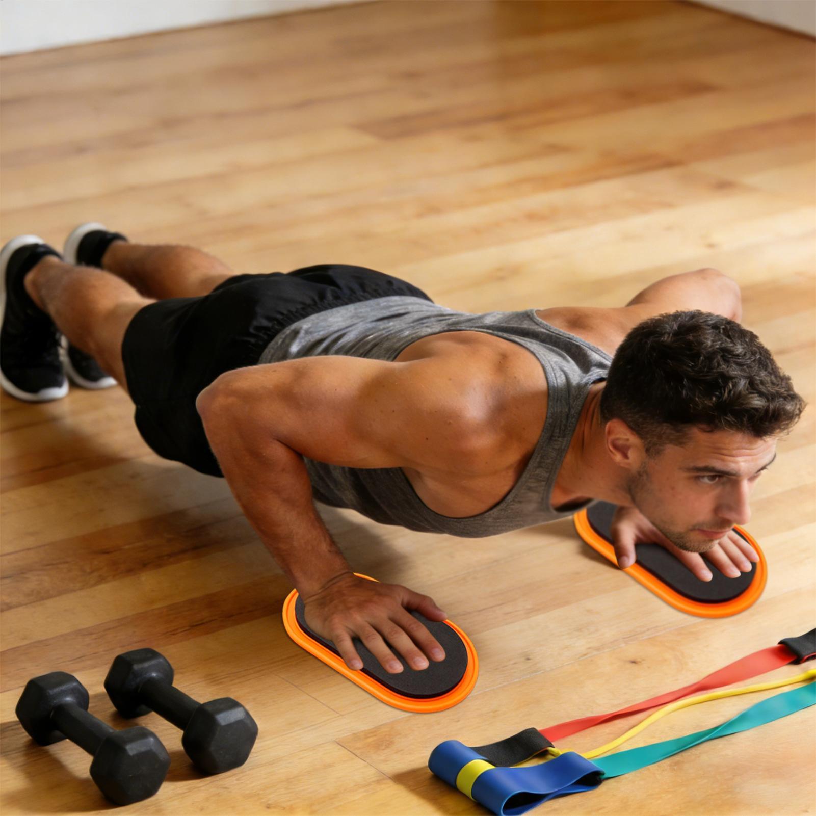 Core Sliders Oval Shape Workou - Home Gym Workout Equipment ulasan dan harga