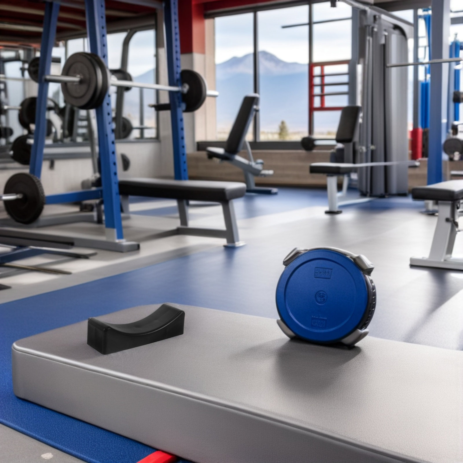 8Pcs Dumbbell Storage Saddles  - Home Gym Weight ulasan dan harga