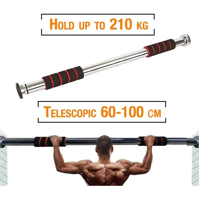Door Frame Pull up and Chin up - Home Gym Pull Up Bar ulasan dan harga