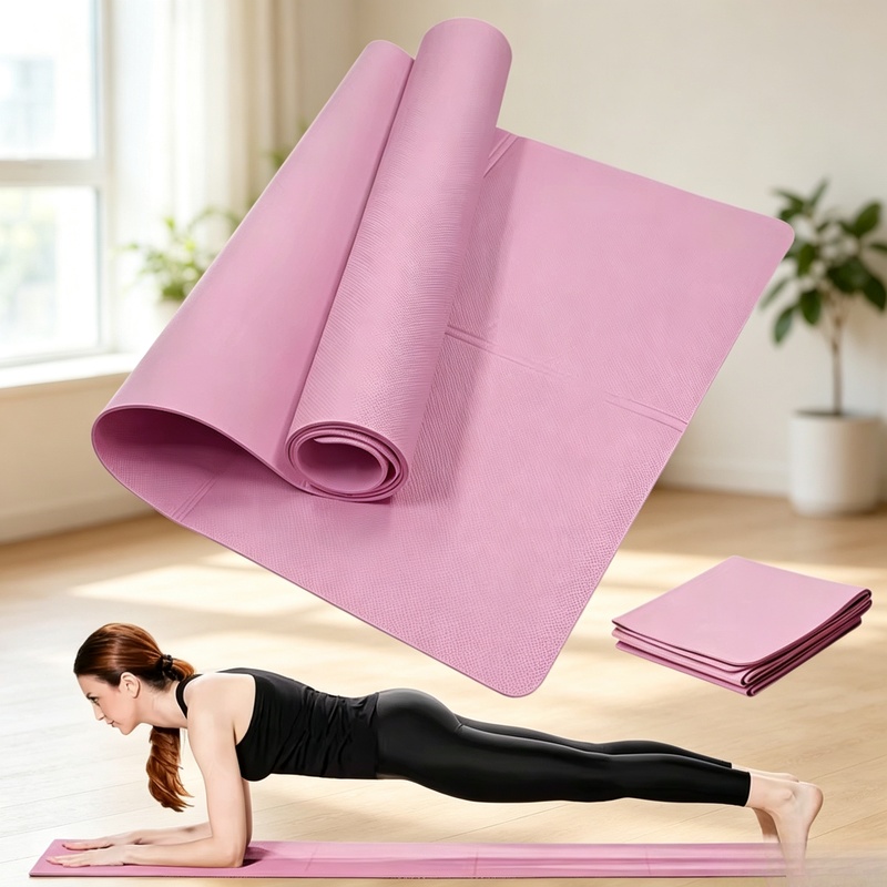 3/4/6mm Thick Non Slip Yoga Ma - Home Gym On Carpet ulasan dan harga