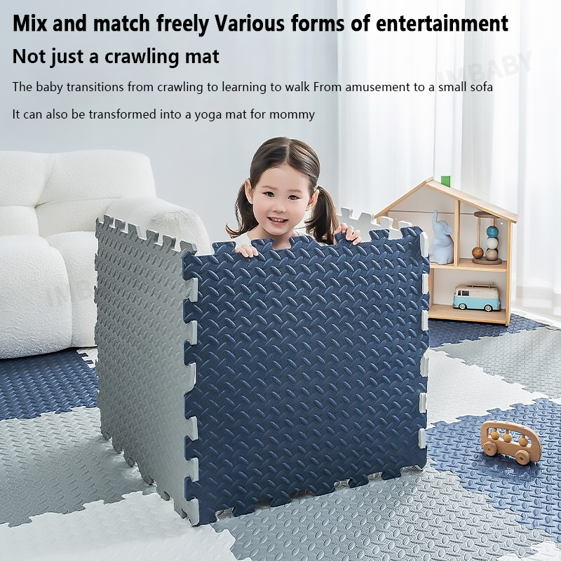 4/8/16 Pcs Cushion, Baby Crawl - Home Gym On Carpet ulasan dan harga