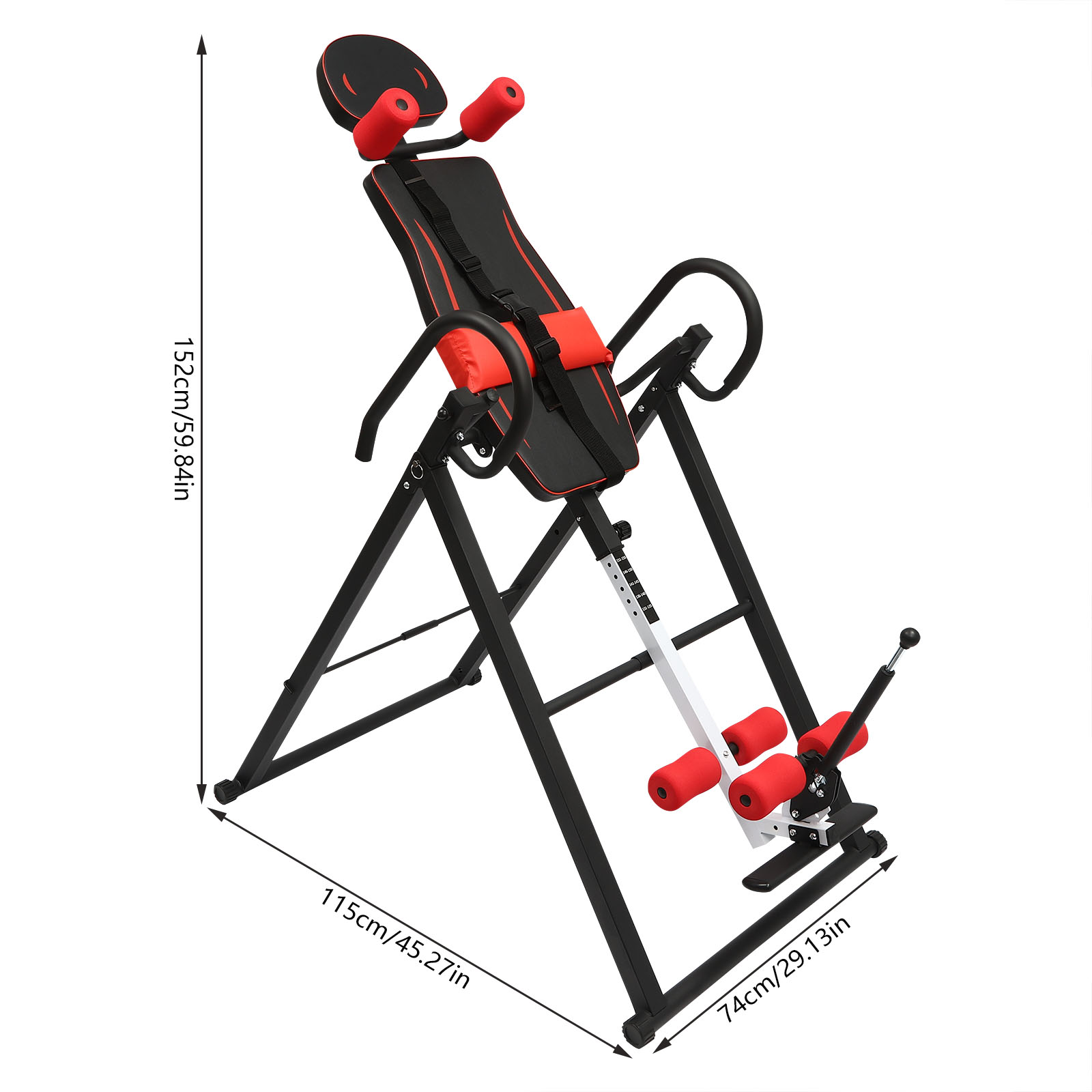 Black / Red / Blue Inversion T - Home Gym Essentials ulasan dan harga