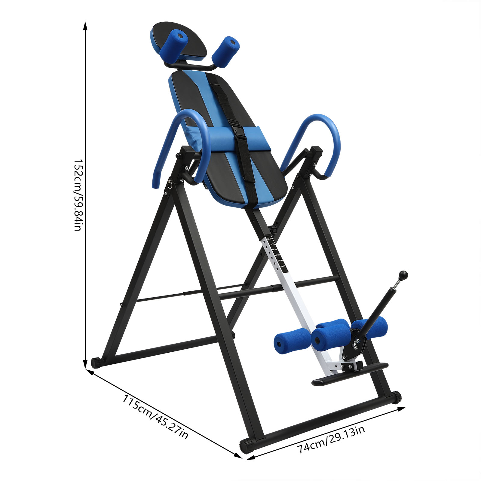 Black / Red / Blue Inversion T - Home Gym Essentials ulasan dan harga
