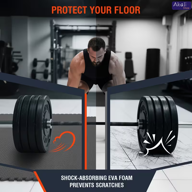 1Inch Thick EVA Foam Interlock - Home Gym On Carpet ulasan dan harga