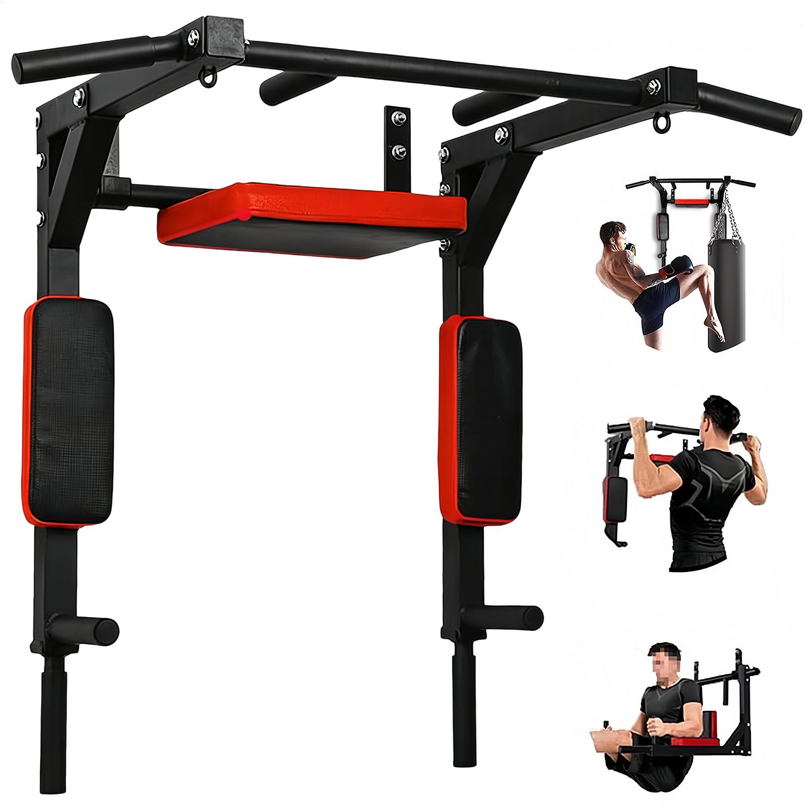 Wall-Mounted Pull-up Bar Fitne - Home Gym Pull Up Bar ulasan dan harga