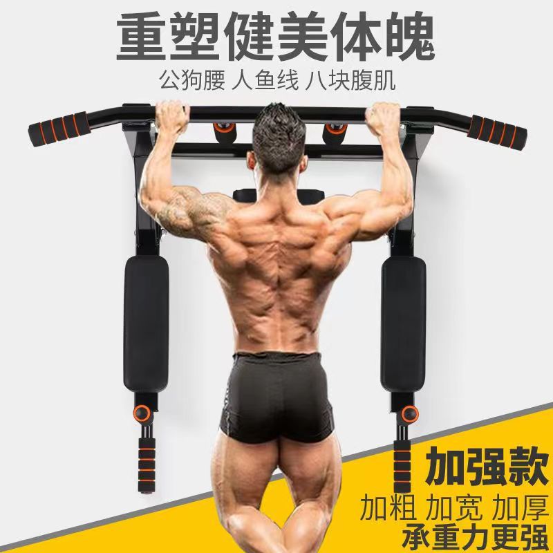 Wall Mounted Chin Up Pull Up B - Home Gym Pull Up Bar ulasan dan harga